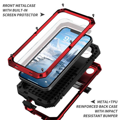 For iPhone 16e IP68 Waterproof Dustproof Shockproof Phone Case(Red) by bashfashion