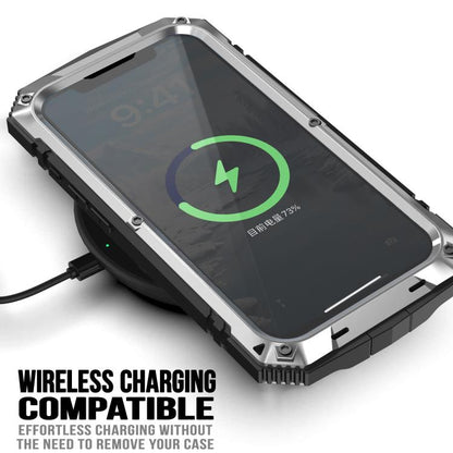 For iPhone 16e IP68 Waterproof Dustproof Shockproof Phone Case(Silver) by bashfashion