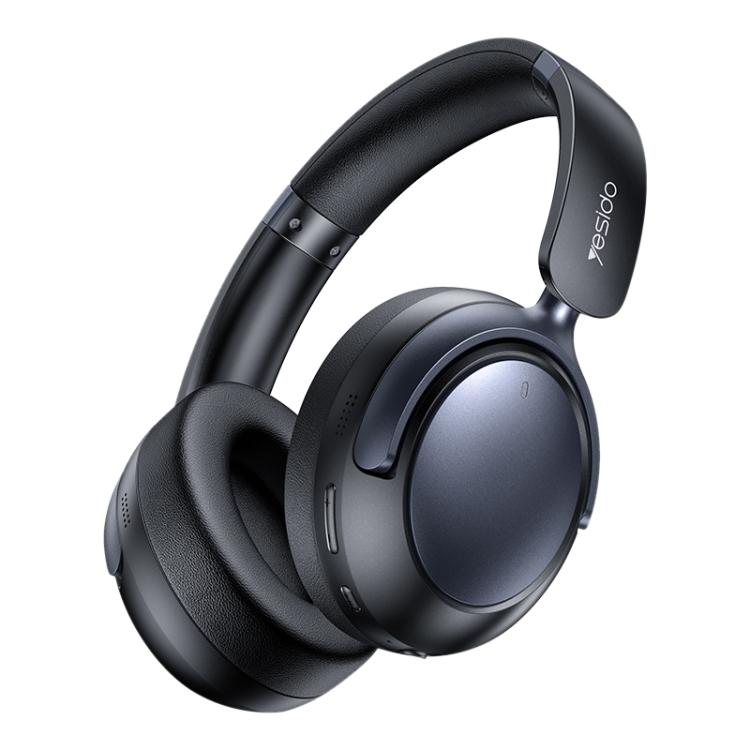 Yesido EP07 Hybrid Dual-feed ANC Noise Reduction Bluetooth Headphones(Black) by Yesido