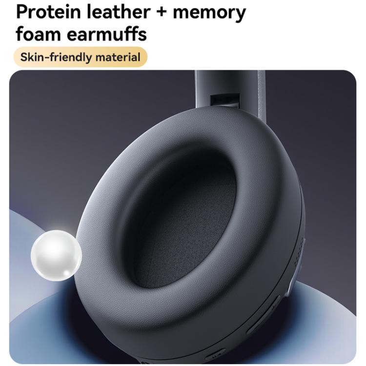 Yesido EP07 Hybrid Dual-feed ANC Noise Reduction Bluetooth Headphones(Black) by Yesido