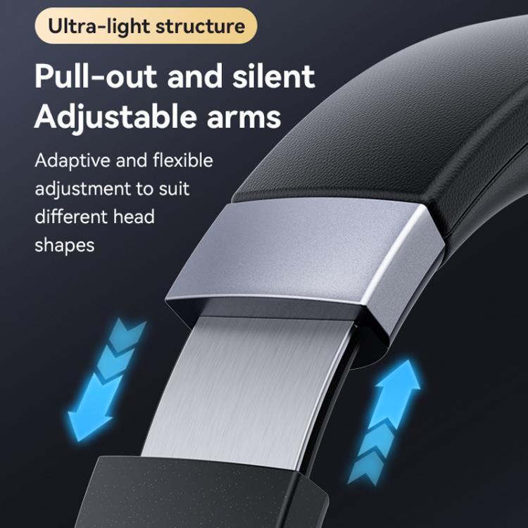 Yesido EP07 Hybrid Dual-feed ANC Noise Reduction Bluetooth Headphones(Black) by Yesido