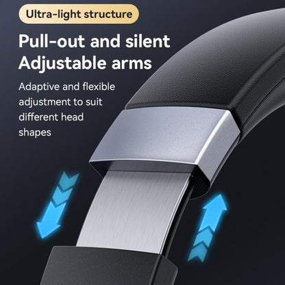 Yesido EP07 Hybrid Dual-feed ANC Noise Reduction Bluetooth Headphones(Black) by Yesido