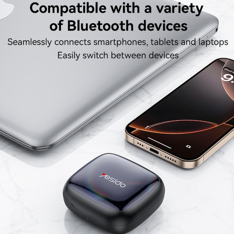 Yesido YSP24 Ear-hook Open OWS Bluetooth Earphone(Black) by Yesido