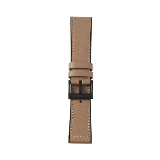 For Samsung Galaxy Watch 3 41mm TPU + Leather Watch Band(Grey) by bashfashion