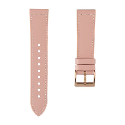 For Samsung Galaxy Watch 3 41mm TPU + Leather Watch Band(Pink) by bashfashion
