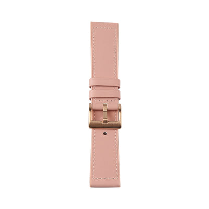 For Samsung Galaxy Watch 3 41mm TPU + Leather Watch Band(Pink) by bashfashion