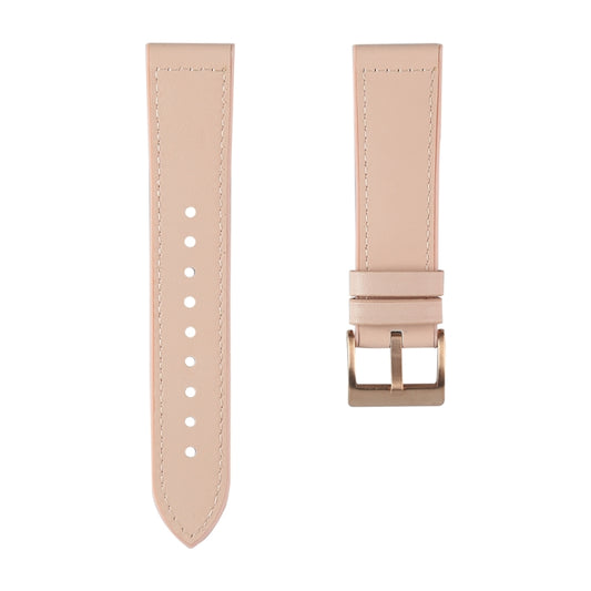 For Samsung Galaxy Watch 3 45mm TPU + Leather Watch Band(Light Pink) by bashfashion