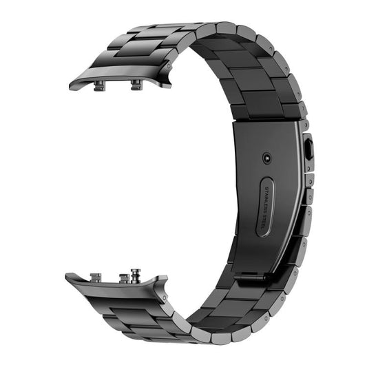 For Huawei Watch D2 Three Beads Stainless Steel Watch Band(Grey) by bashfashion