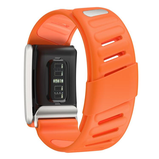For WHOOP 4.0 Silicone Sports Watch Band(Orange+Light Orange) by bashfashion
