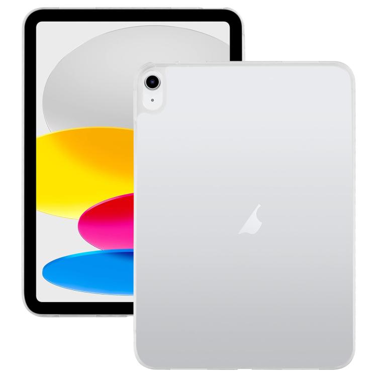 For iPad 2025 / 2022 Color TPU Hybrid Clear Acrylic Tablet Case(Transparent) by bashfashion