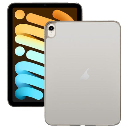 For iPad mini 2024 / mini 6 Color TPU Hybrid Clear Acrylic Tablet Case(Black) by bashfashion