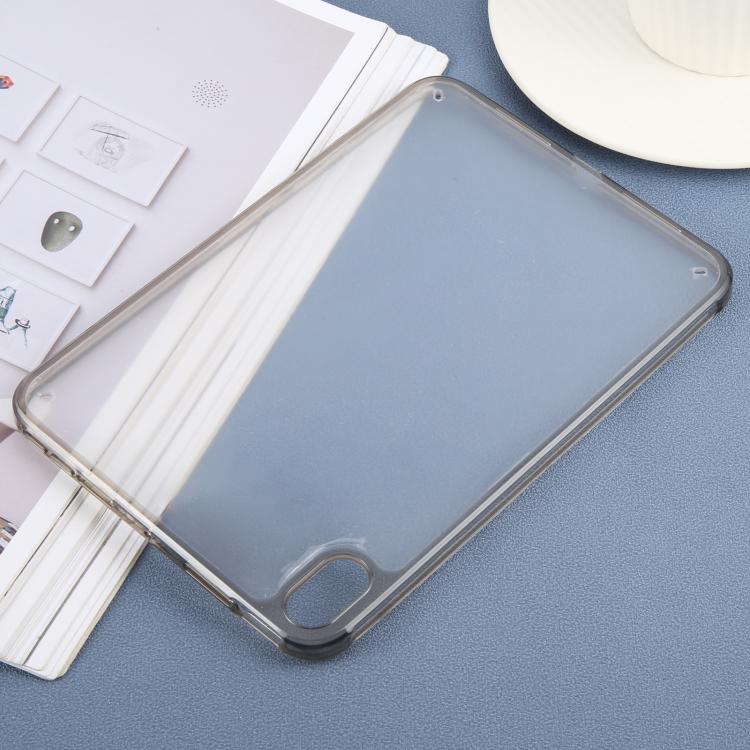 For iPad mini 2024 / mini 6 Color TPU Hybrid Clear Acrylic Tablet Case(Black) by bashfashion
