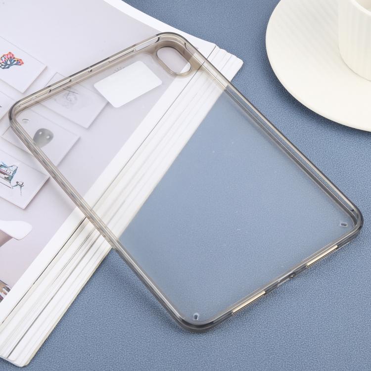 For iPad mini 2024 / mini 6 Color TPU Hybrid Clear Acrylic Tablet Case(Black) by bashfashion