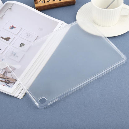 For iPad 10.2 2021 / Air 10.5 2019 Color TPU Hybrid Clear Acrylic Tablet Case(Transparent) by bashfashion