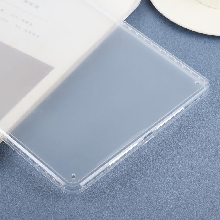 For iPad 10.2 2021 / Air 10.5 2019 Color TPU Hybrid Clear Acrylic Tablet Case(Transparent) by bashfashion