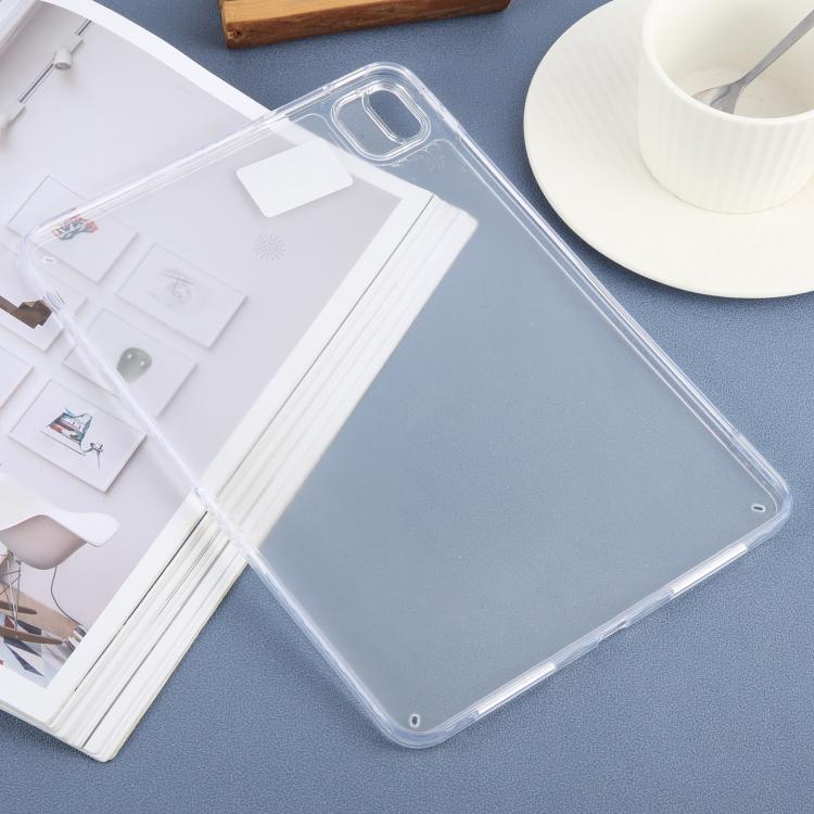 For iPad Air 13 2025 / 2024 Color TPU Hybrid Clear Acrylic Tablet Case(Transparent) by bashfashion