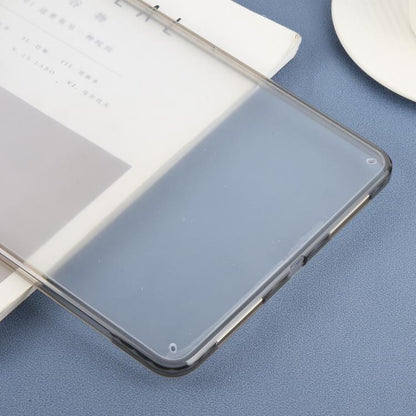 For iPad Air 13 2025 / 2024 Color TPU Hybrid Clear Acrylic Tablet Case(Black) by bashfashion