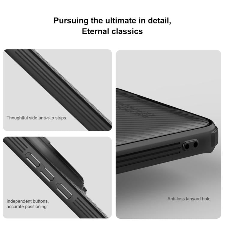 For Xiaomi 15 Ultra NILLKIN CamShield Prop MagSafe Magnetic Translucent PC Phone Case(Black) by NILLKIN