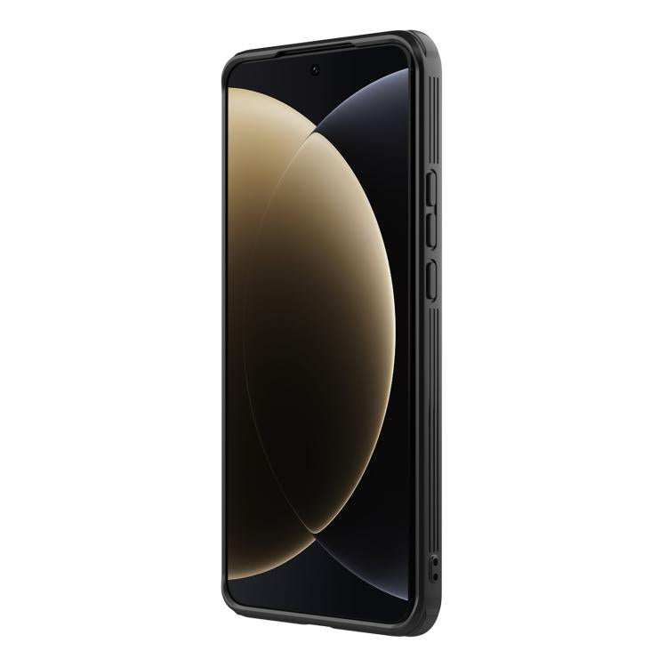 For Xiaomi 15 Ultra NILLKIN CamShield Prop MagSafe Magnetic Translucent PC Phone Case(Black) by NILLKIN