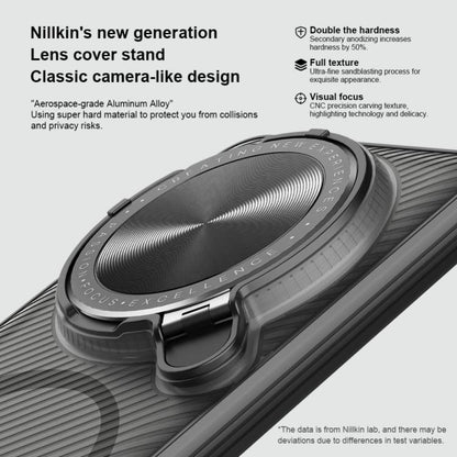 For Xiaomi 15 Ultra NILLKIN CamShield Prop MagSafe Magnetic Translucent PC Phone Case(Black) by NILLKIN