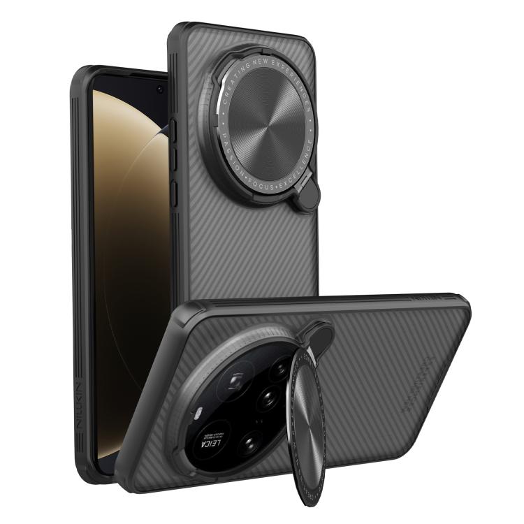 For Xiaomi 15 Ultra NILLKIN CamShield Prop Translucent PC Phone Case(Black) by NILLKIN