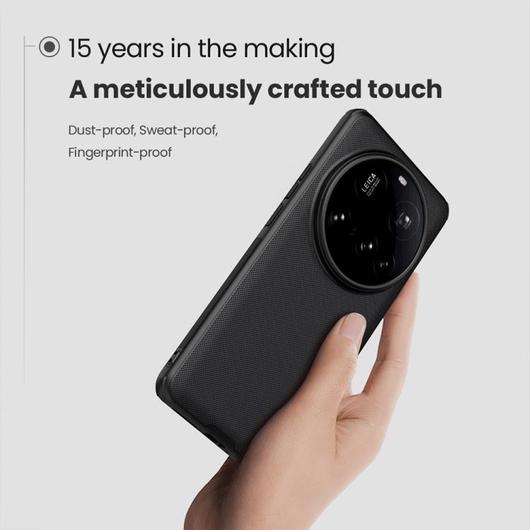 For Xiaomi 15 Ultra NILLKIN Frosted Shield Pro PC + TPU Phone Case(Black) by NILLKIN