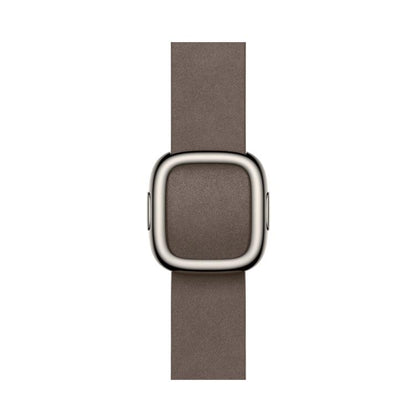 For Apple Watch 42mm / 41mm / 40mm / 38mm Modern Style Leather Watch Band(Dark Brown) by bashfashion
