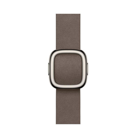 For Apple Watch 42mm / 41mm / 40mm / 38mm Modern Style Leather Watch Band(Dark Brown) by bashfashion