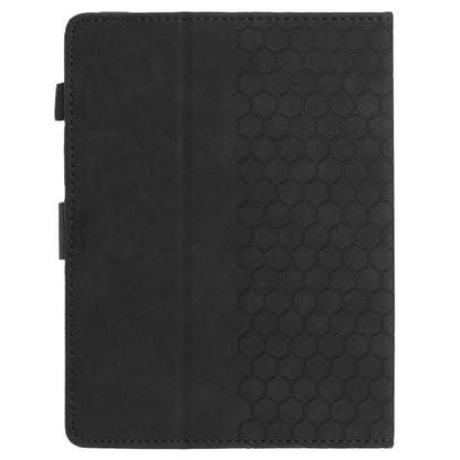 8 inch Honeycomb Embossed Leather Smart Tablet Case(Black) by bashfashion
