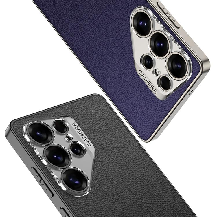 For Samsung Galaxy S25 Ultra 5G GKK Ruijie Leather Ultra-thin Phone Case, Not Included Pen(Purple) by GKK