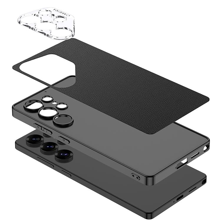 For Samsung Galaxy S25 Ultra 5G GKK Ruijie Leather Ultra-thin Phone Case, Not Included Pen(Purple) by GKK