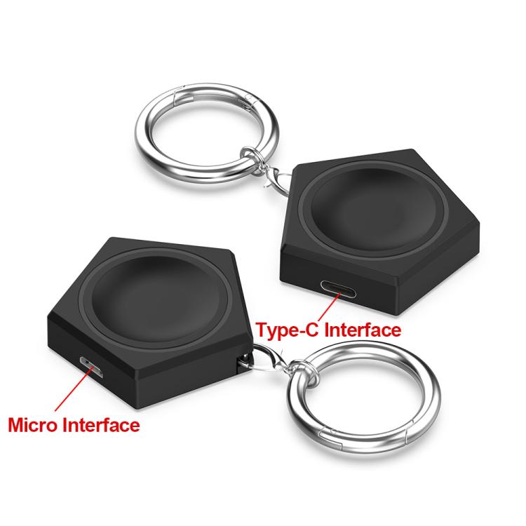 For Samsung Galaxy Watch Ultra 47mm Portable Smart Watch Charger(Black) by bashfashion