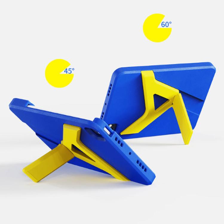 For iPad Pro 11 2025 / 2024 YOYOISLES Air Rum Series EVA Tablet Case(Blue Yellow) by YOYOISLES