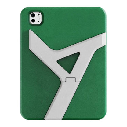 For iPad Pro 11 2025 / 2024 YOYOISLES Air Rum Series EVA Tablet Case(Green White) by YOYOISLES