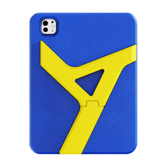 For iPad Air 11 2024 / 11 2025 YOYOISLES Air Rum Series EVA Tablet Case(Blue Yellow) by YOYOISLES
