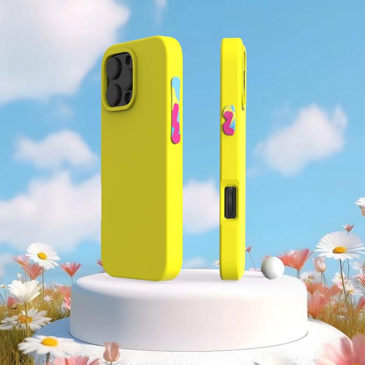 For iPhone 16 Pro Max YOYOISLES Air Tec Series EVA Phone Case(Yellow) by YOYOISLES