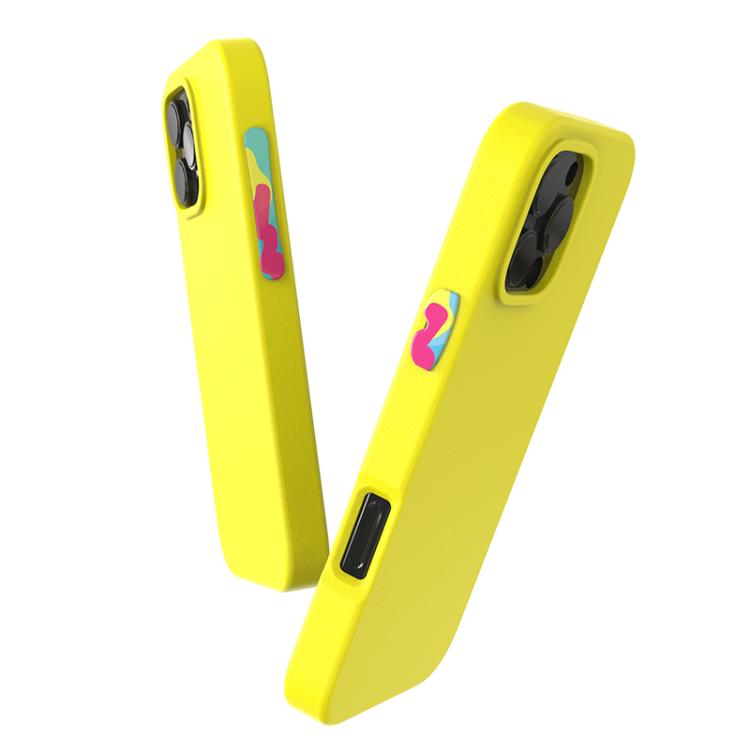For iPhone 16 Plus YOYOISLES Air Tec Series EVA Phone Case(Yellow) by YOYOISLES