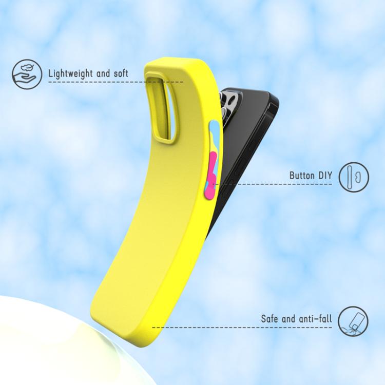 For iPhone 16 Plus YOYOISLES Air Tec Series EVA Phone Case(Yellow) by YOYOISLES