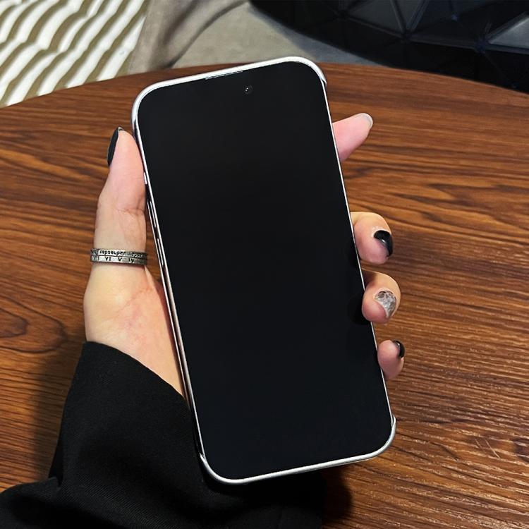 For iPhone 16 Plus Frameless Aromatherapy MagSafe Magnetic PC Phone Case(Blue) by bashfashion