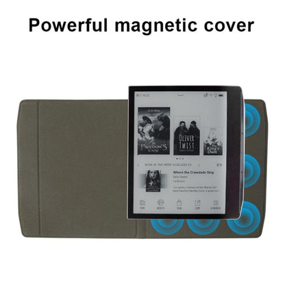 For Pocketbook Era PB700 Custer Magnetic Type Leather Smart Tablet Case(Black) by bashfashion