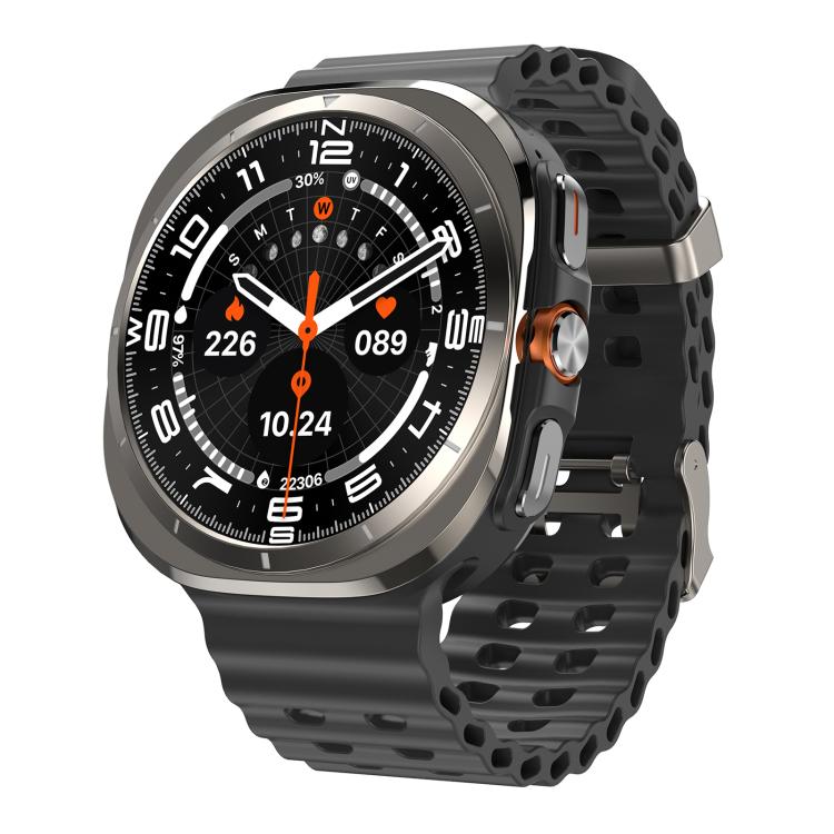 X7 1.51 inch IPS Screen Bluetooth Smart Watch Supports Healthy Monitoring(Black) by bashfashion