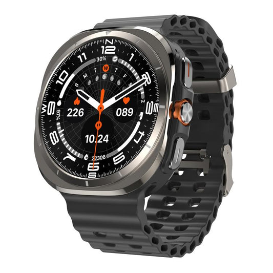 X7 1.51 inch IPS Screen Bluetooth Smart Watch Supports Healthy Monitoring(Black) by bashfashion