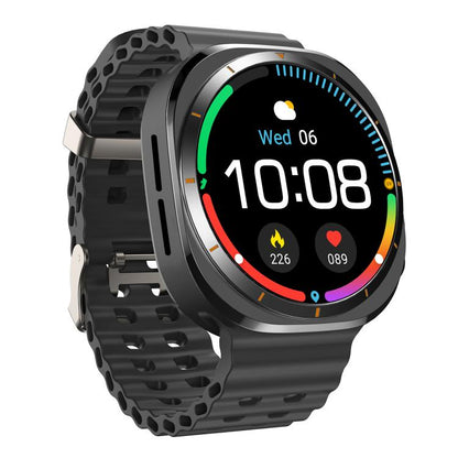 X7 1.51 inch IPS Screen Bluetooth Smart Watch Supports Healthy Monitoring(Black) by bashfashion