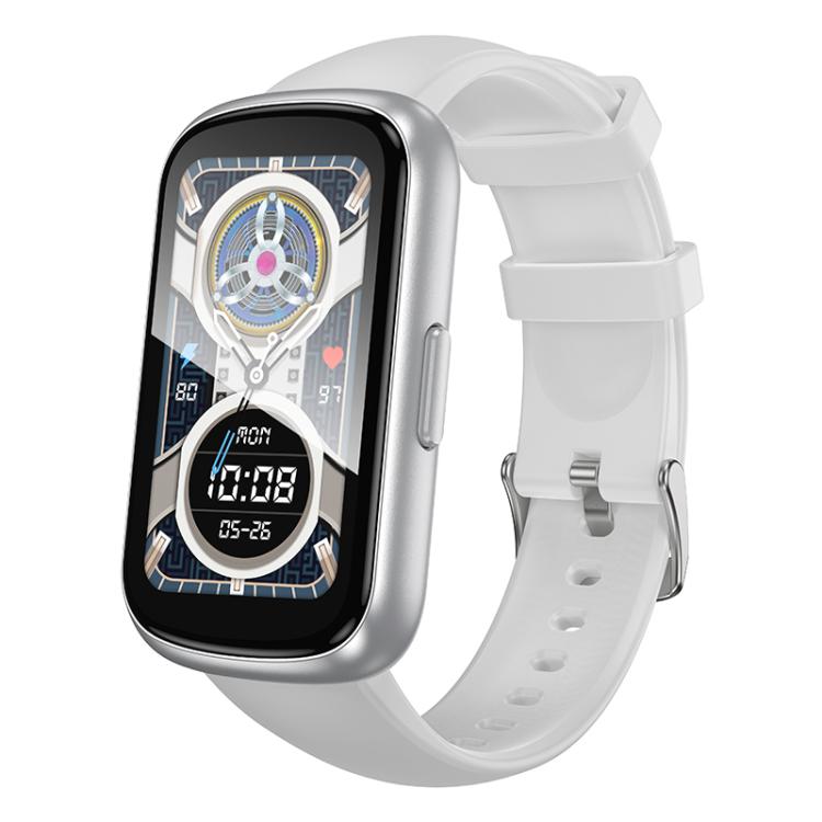 hoco Y25 1.47 inch Screen IP68 Waterproof Smart Sports Watch(Silver) by hoco