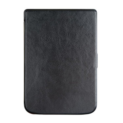 For Pocketbook B606 628 633 632 627 616 Crazy Horse Texture TPU Leather Smart Tablet Case(Black) by bashfashion