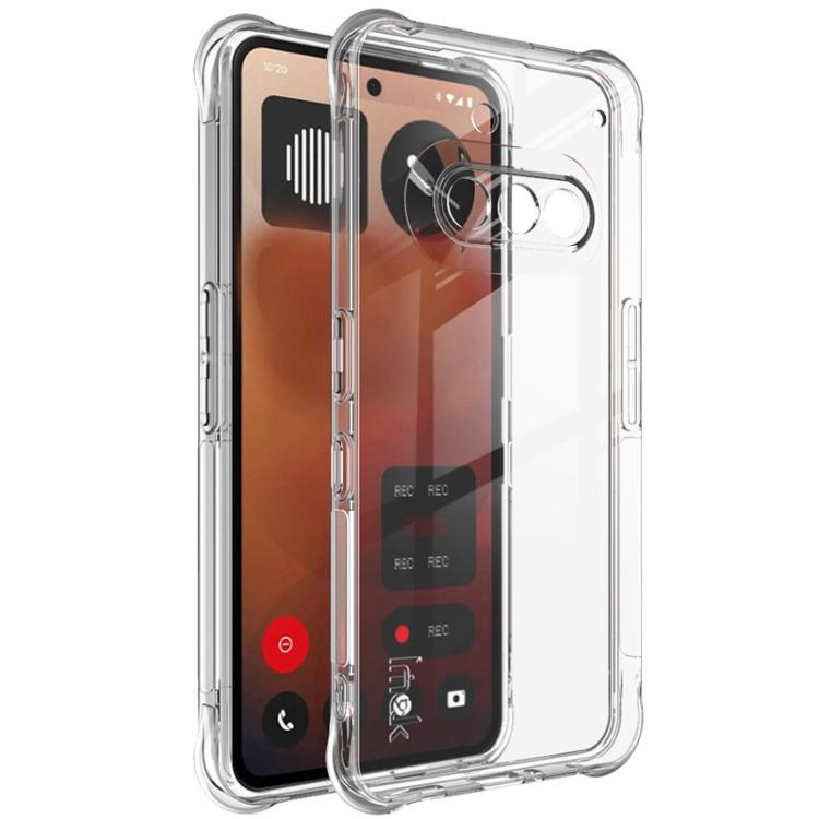 For Nothing Phone 3a imak Shockproof Airbag TPU Phone Case(Transparent) by imak