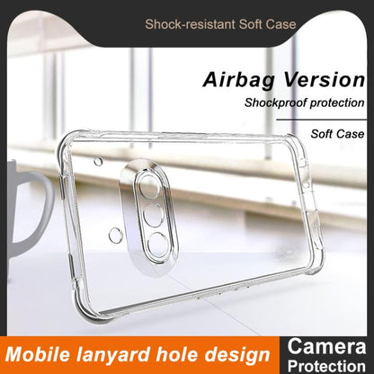 For Nothing Phone 3a imak Shockproof Airbag TPU Phone Case(Transparent) by imak
