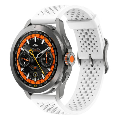 For Xiaomi Watch S4 Sport Kalebol 22mm Silicone Strap(White) by Kalebol