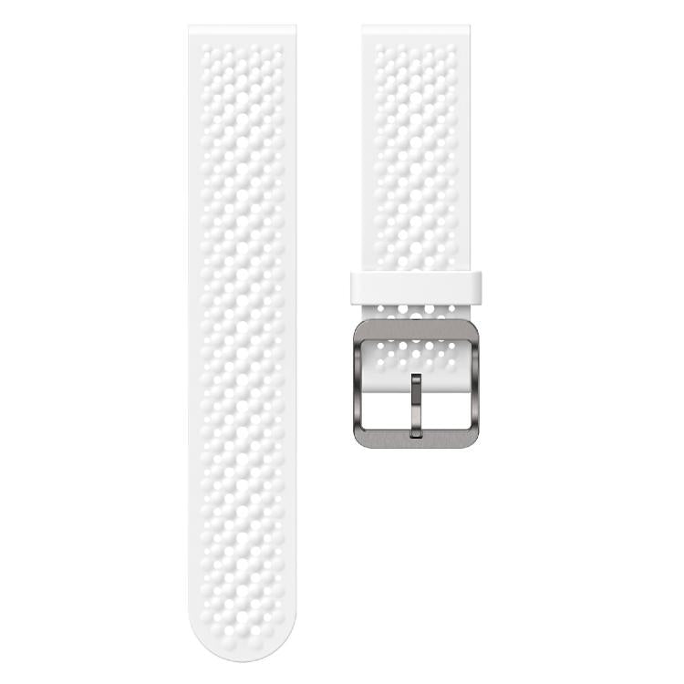 For Xiaomi Watch S4 Sport Kalebol 22mm Silicone Strap(White) by Kalebol