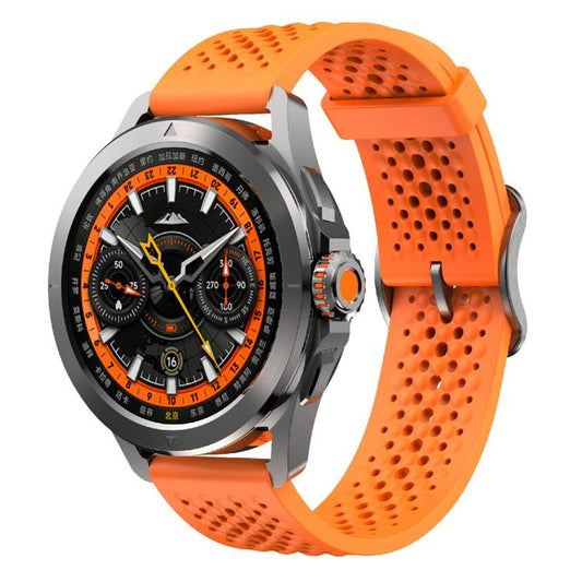 For Xiaomi Watch S4 Sport Kalebol 22mm Silicone Strap(Orange) by Kalebol